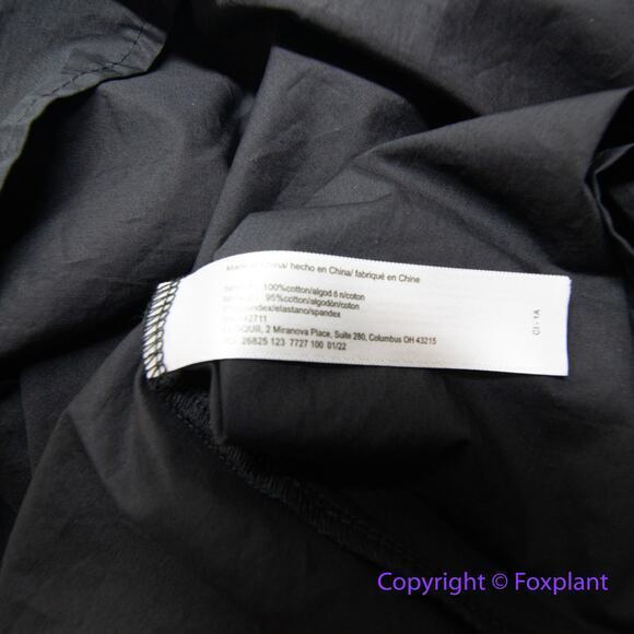 New! Eloquii black short sleeve baby doll dress, women plus size‎ 20 - Picture 9 of 10